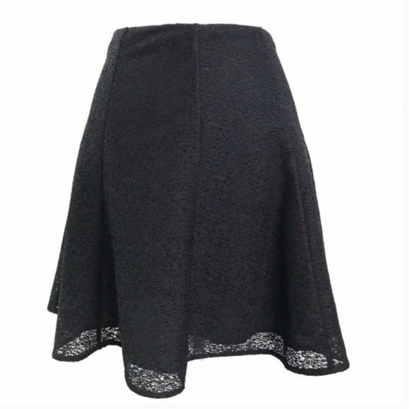 Ferris Cotton Lace Flared Skirt